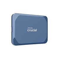 Crucial X10 8TB Portable SSD, Up to 2,100MB/s, USB 3.2 USB-C